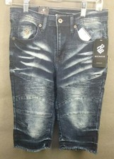 ROCAWEAR BOYS JEANS LONG SHORTS SIZE 14 RN 143629