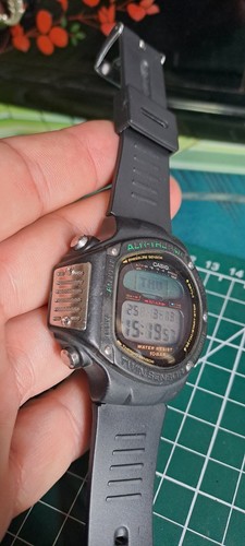 Vintage (1991) Casio ALT-6000 Twin Sensor Althi-Thermo Mod.960 Japan M *Working* - Foto 13 di 16