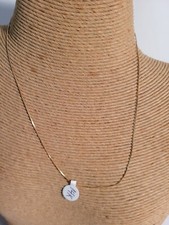 7.5" 14K Gold Chain Necklace