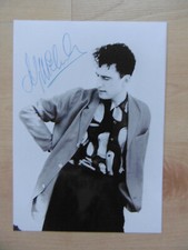 Andy McCluskey "OMD" Autogramm signed 13x18 cm Bild s/w