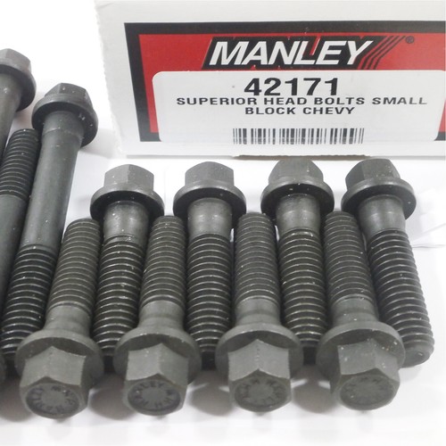 Manley 42171 Head Bolts For Small Block Chevy V8 For 1 Head 1472 Hex