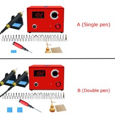 Professional Craft Wood Burning Pen Digital Pyrography Soldering Machine Tools