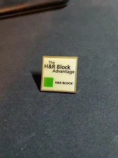 Vintage tax H&R Block Advantage Pin bi