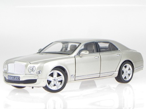 Bentley Mulsanne gold LHD Modellauto 43800 Rastar 1:18 - Bild 3 von 7