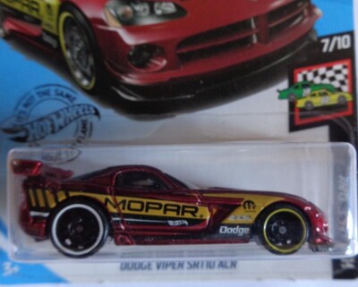 2019 Hot Wheels DODGE VIPER SRT10 ACR - New on card in GC