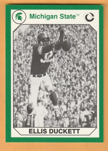 Ellis Duckett Michigan State Spartans 1990 Karte #33 Flint MI