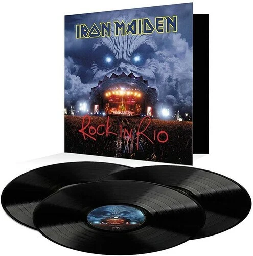Rock in Rio by Iron Maiden (LP, 2017) Sealed.