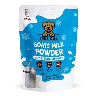 True Dog Goats Milk Powder 250g | Dog Digestive Health, Strengthens Immunity