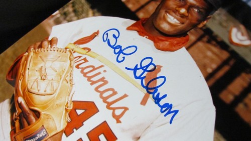 Bob Gibson Signed 8x10 Photo JSA Certified - Picture 3 of 4