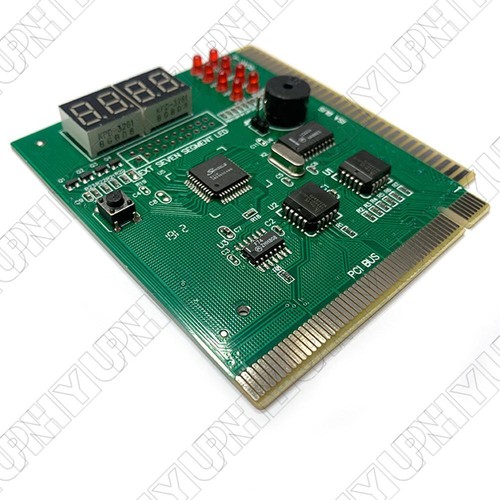 4-Digit PC Analyzer Diagnostic Post Card Motherboard Fault Tester For ISA PCI - Photo 5/5