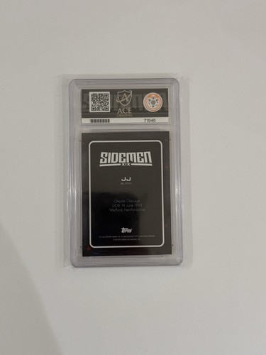 JJ Autograph Black 044/250 - Sidemen Topps 2022 - ACE 9 Grade PSA - Picture 2 of 2