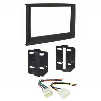 95-7378B Car Stereo Double Din Radio Install Kit & Wires for 2017-2021 Sportage