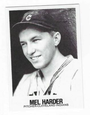 1979 TCMA MEL HARDER #81 CLEVELAND INDAINS