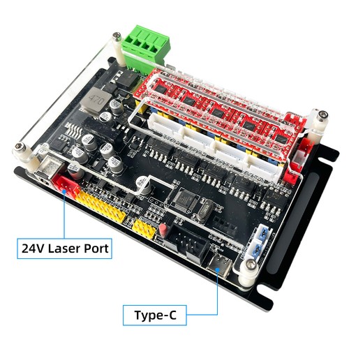 GRBL 32 Bits Control Card 1.8 inch Offline Controller For CNC Engraving Parts - Picture 2 of 10