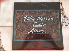 WILLIE NELSON SEALED Family Album LP Promo Mastered at Soundmark Denver Co.