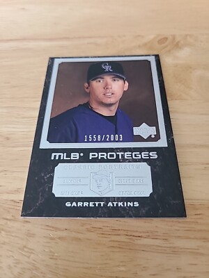 2003 Upper Deck Classic Portraits Colorado #180 Garrett Atkins RC $$$
