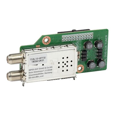 GigaBlue DVB-S2X Dual Multistream HD Tuner für Gigablue UHD Quad 4K, UE 4, X2