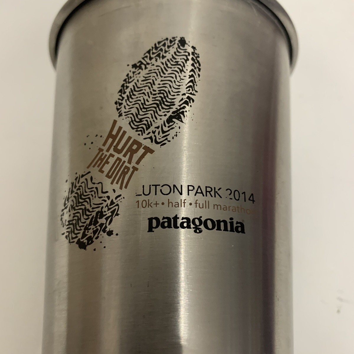 Klean Kanteen Patagonia 16oz Stainless Steel Pint Cup Hurt The Dirt Marathon