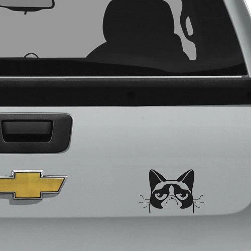 Grumpy Cat for Apple Macbook Air Pro Laptop Car Window Wall Vinyl Decal Sticker - Image 3 of 3