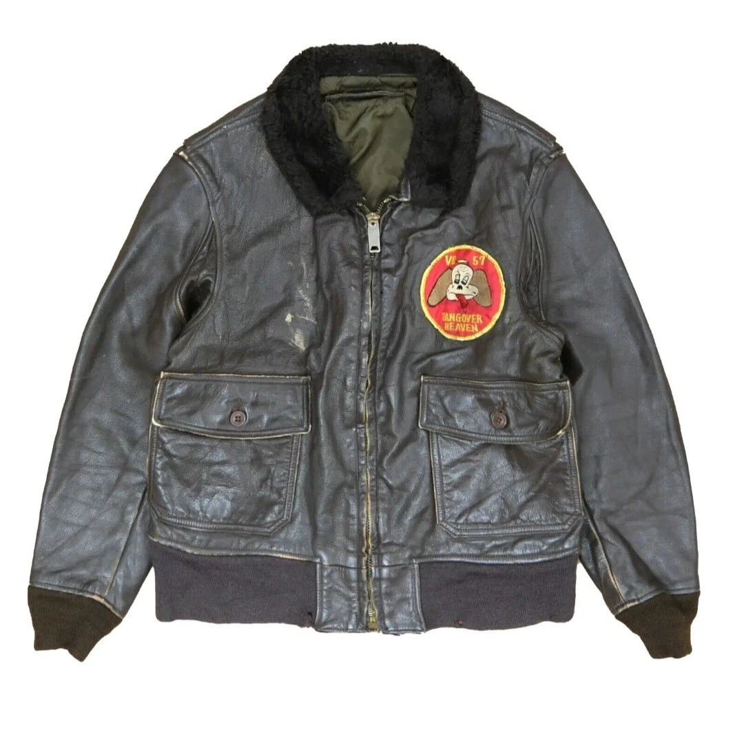Navy G1 Flight Jacket Indiana Original Vietnam War Uniforms for