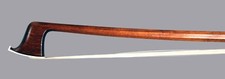 A fine German certified violin bow J.C. Nurnberger for R. Weichold, 1890.SUPERB 
