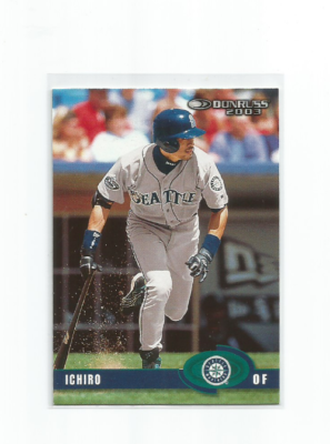 ICHIRO (Seattle Mariners) 2003 DONRUSS CARD #180 | eBay