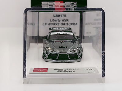 Make Up Eidolon 1:43 LB Works GR Supra A90(LD97 wheel) Ice