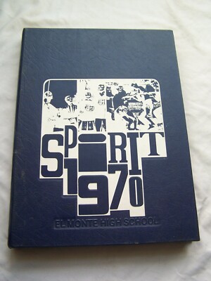 1970 EL MONTE HIGH SCHOOL YEARBOOK  EL MONTE, CALIFORNIA  FRED LYNN