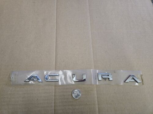 Acura OEM New NOS Chrome Letter Lettering Word Emblem Badge Logo Nameplate Name