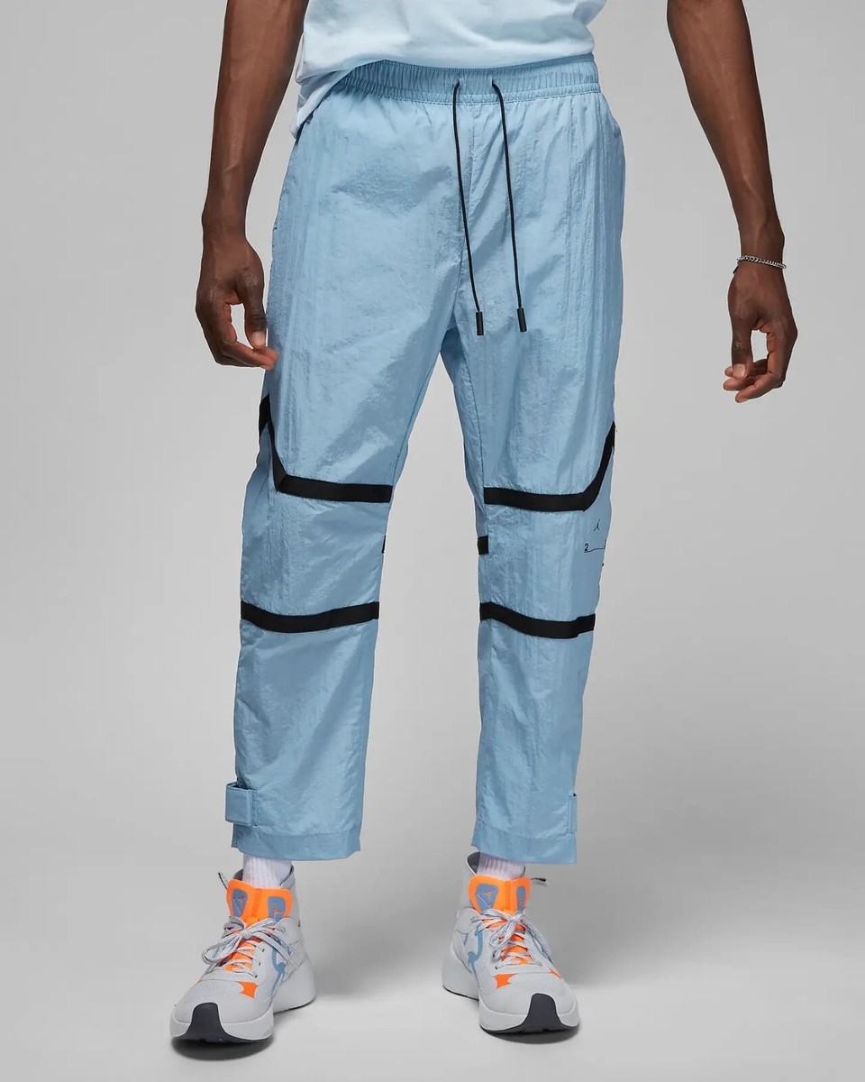 Nike Jordan 23 Engineered Woven Pants Water Repellent Light Blue DV7699 Large | eBay UK