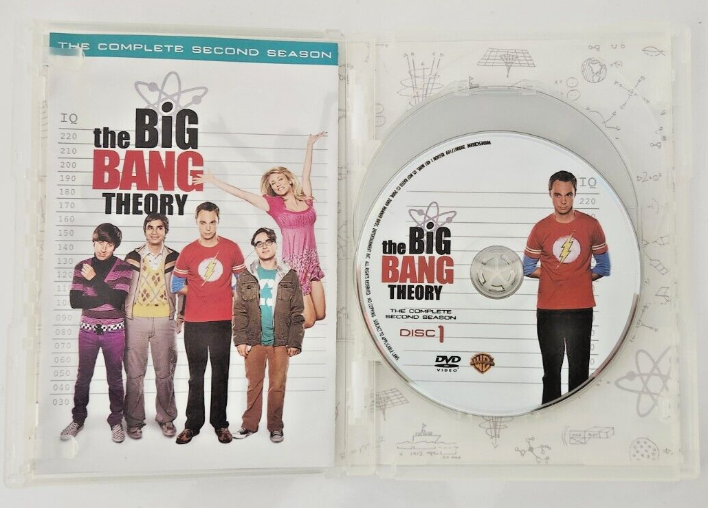 The Big Bang Theory: The Complete Second Season DVD (2008 Sitcom