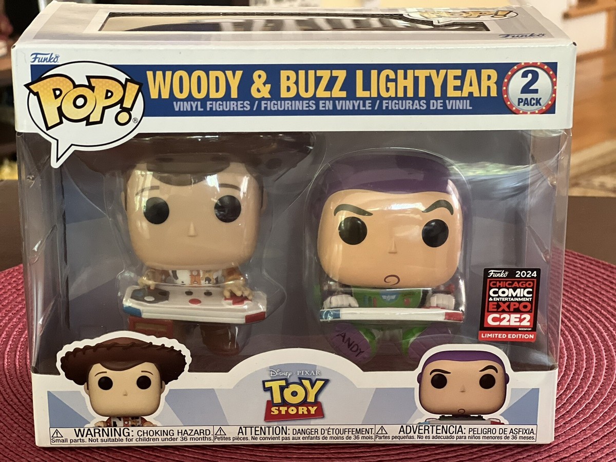 Funko Pop! Vinyl: Pixar - Woody & Buzz Lightyear 2-Pack - GameStop