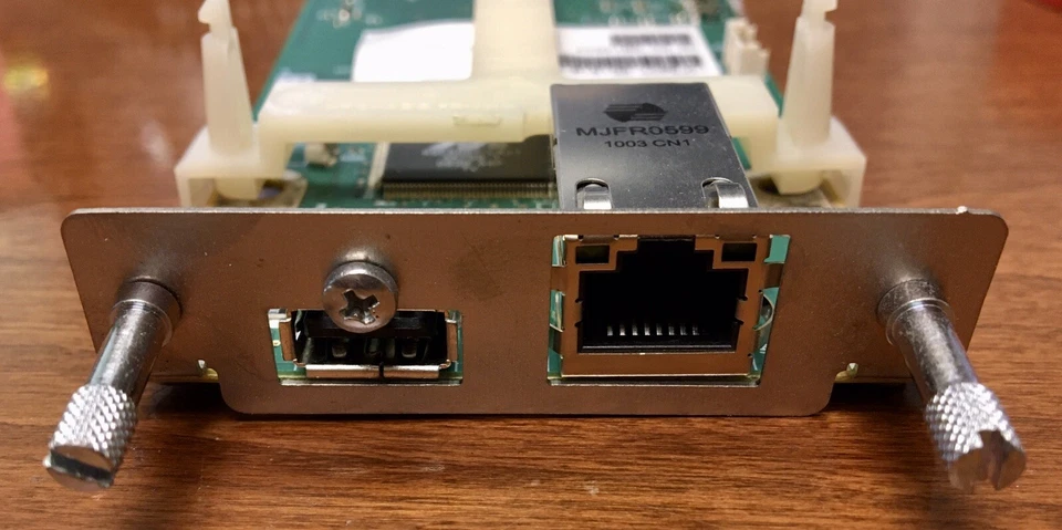 14F0037 - Lexmark MarkNet N8120 Gigabit Ethernet Print Server - 4034-920 - Image 3 of 3