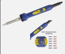 Hakko FX-601 Temp. Control Soldering Iron Battery Terminal Stained Glass 67 Wts