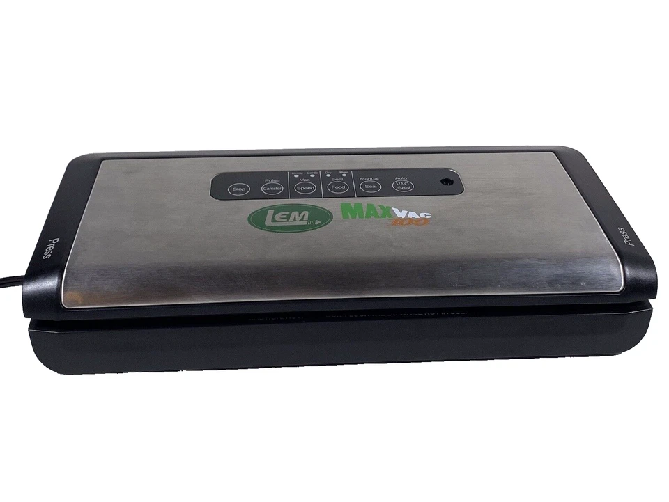 LEM 1379 MaxVac 100 Vacuum Sealer Auto Manual Seal 12in Seal Bar - 734494013795 - Image 3 of 4