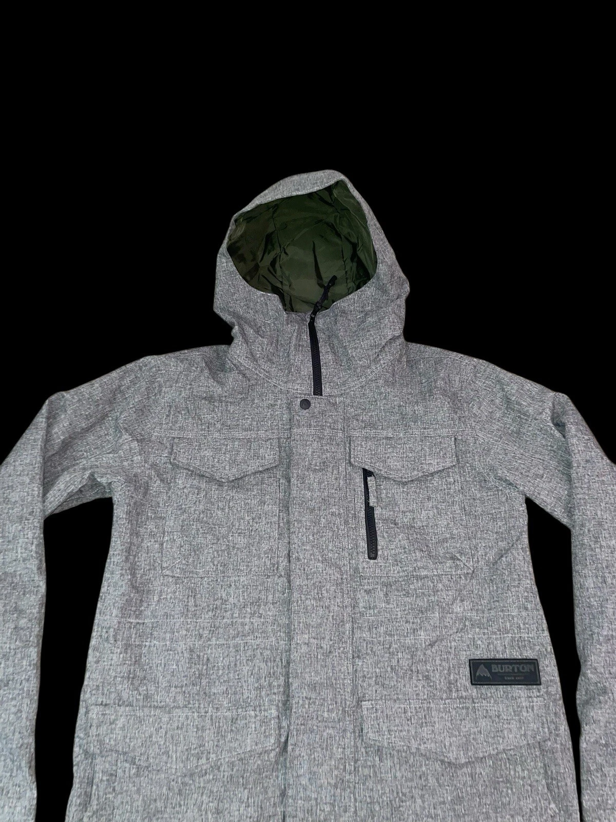 burton ski/snowboard covert bog heather jacket