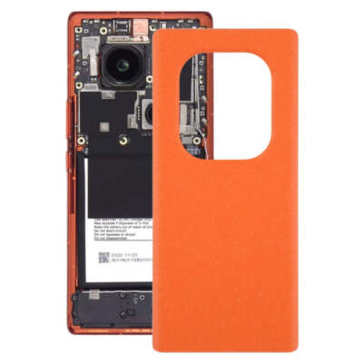 For Tecno Phantom X2 Pro AD9 Battery Back Cover Housing Case Rear Door (Orange)