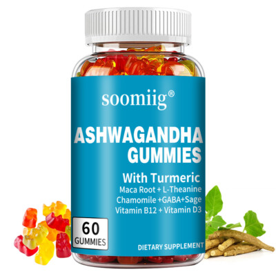 Ashwagandh Gummies - Emotional Support,Relief Stress,Balance Energy Levels