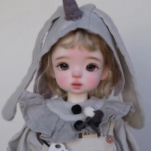 1/6 BJD Doll Girl Ball Jointed Resin Dolls Face Makeup Art Collect Toys DIY Gift