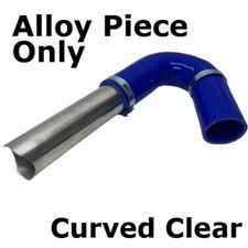 45mm Gutter Vac Cleaning System Vacuum Curved Clearer End Alloy Pipe tool