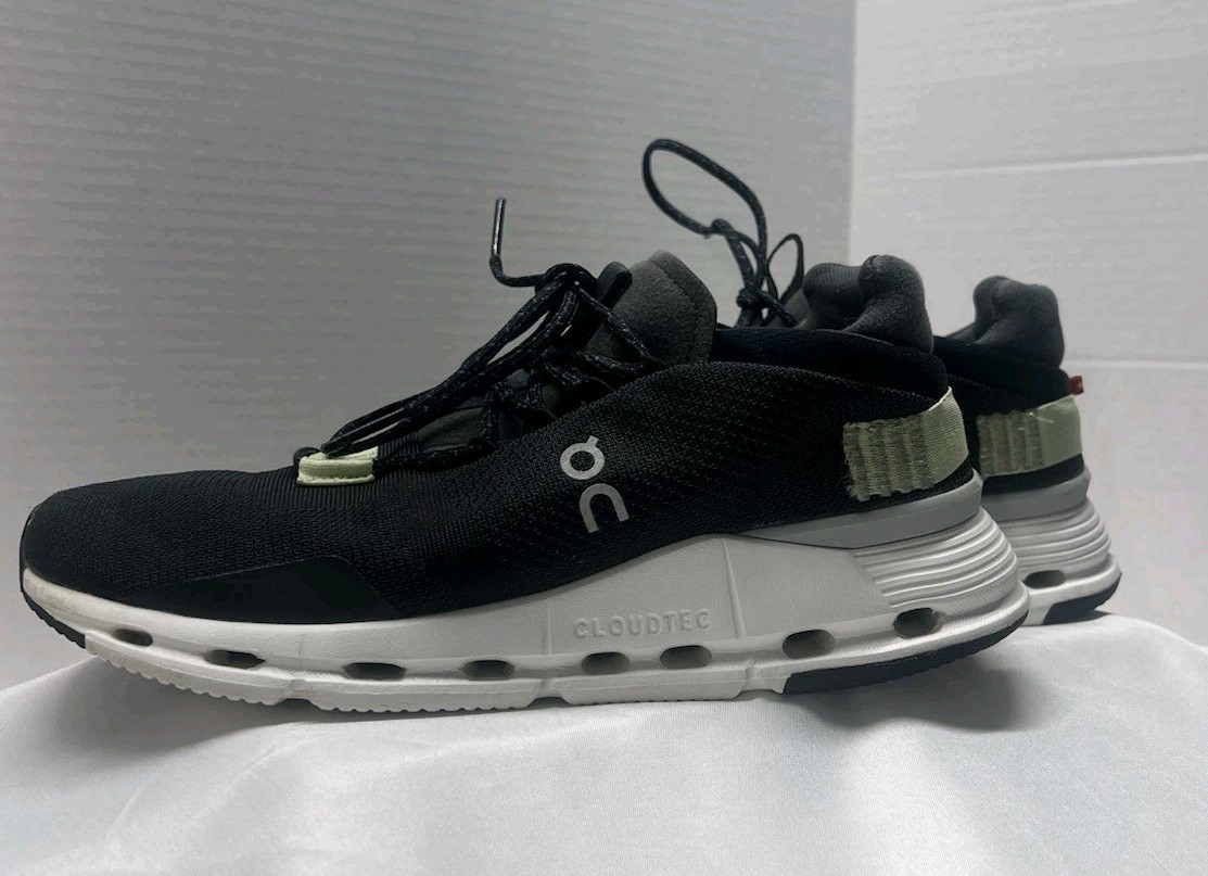 On Clouds Cloudnova Running Shoe Eclipse Meadow C… - image 2