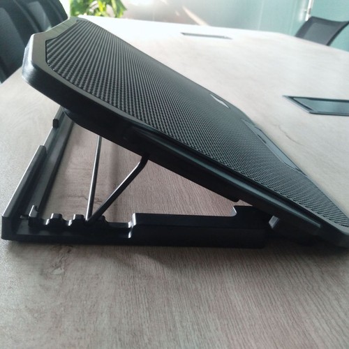 Laptop Cooling Pad Cooler Stand Adjustable Height High Speed Laptop Cooling S CB - Afbeelding 2 van 23