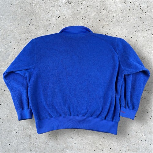 Vintage Polo Ralph Lauren Sport Hi Tech Fleece 1/4 Zip Jacket Men’s XL 90s - Picture 4 of 6