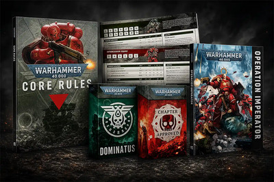 Warhammer 40K Armageddon 11th Edition PRE ORDER Decks and Books June 20th