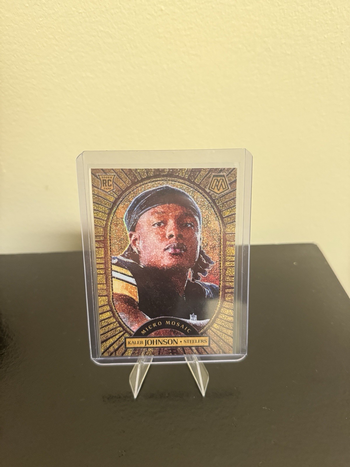 2025 Mosaic Kaleb Johnson RC Micro Mosaic *Case Hit* 🔥 #4