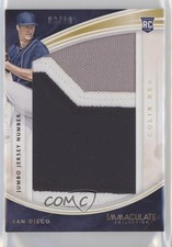 2016 Panini Immaculate Immaculate Jumbo Jersey Number 3/10 Colin Rea #IJ-CR 6i2