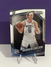 2024-25 Panini Prizm Black Branden Carlson RC #249