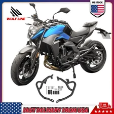 Crash Bar For CF Moto 400 650 NK Engine Guard Frame Thickened Protector WOLFLINE