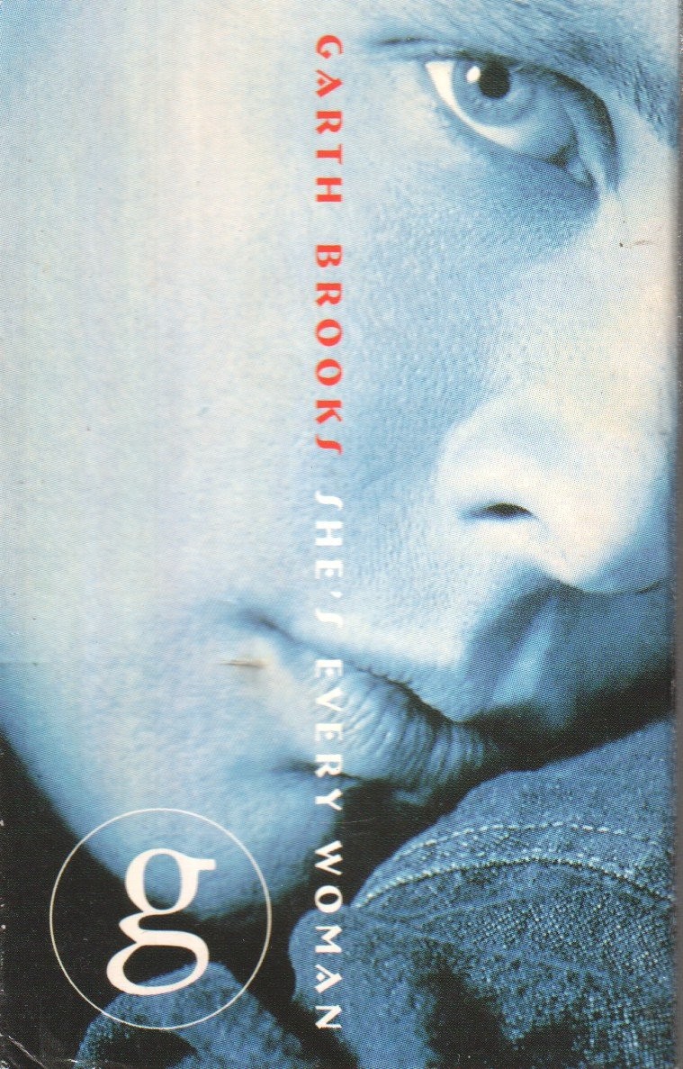 Garth Brooks She's Every Woman cassette UK Capitol 1996 CASSETTE SINGLE WITH