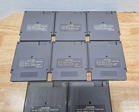 Lot Of 8 Nintendo NES 5 Screw Variants. Elevator Action Mach Rider Excitebike 